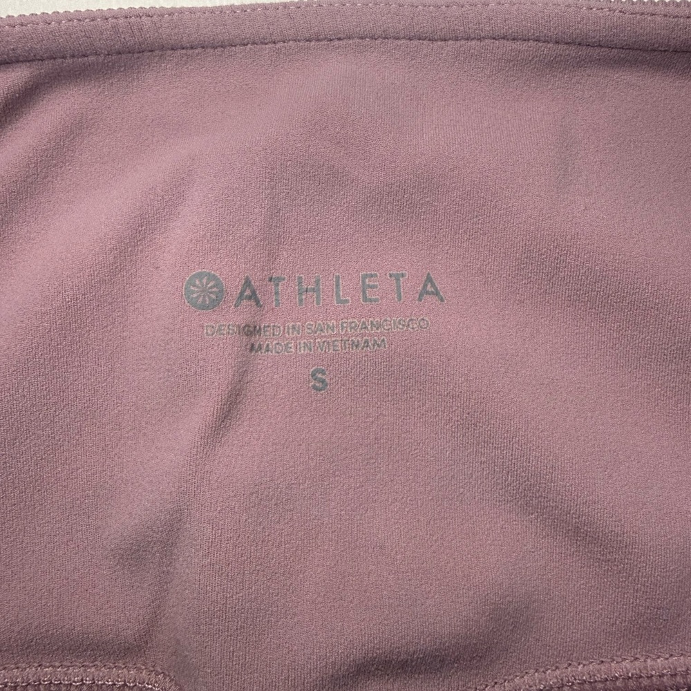 Athleta Dusty‎ Pink High-Waisted Leggings - Picture 2 of 4